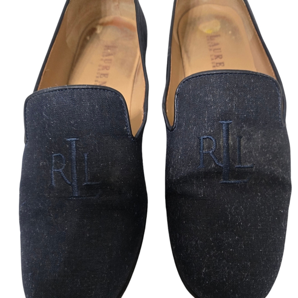 Lauren Ralph Lauren Logo Smoking Loafer. Size 8B